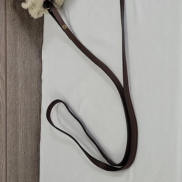 GERARD DAREL Beige Crochet Crossbody Shoulder Bag - Picture 5 of 11